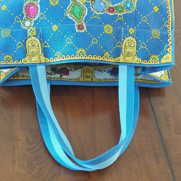 Brighton Jewel-Embellished Design Canvas Tote - Picture 6 of 8